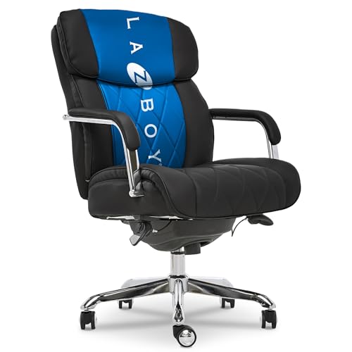 La-Z-Boy La-Z-Boy Sutherland Ergonomic Faux Leather Swivel Computer an — Controls and everyday operation