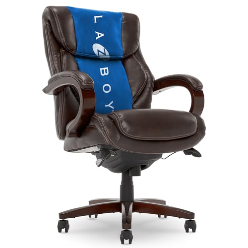 La-Z-Boy La-Z-Boy Executive Ergonomic Office Chair with Lumar Support, — Design and materials in detail