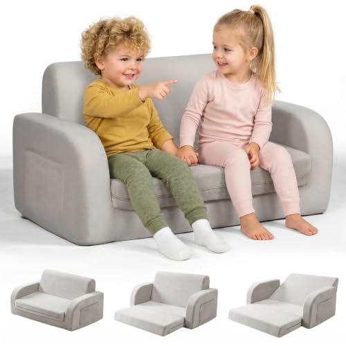 little dove little dove 3-in-1 Extra Wide Convertible Kids Couch, Flip — Key specifications at a glance