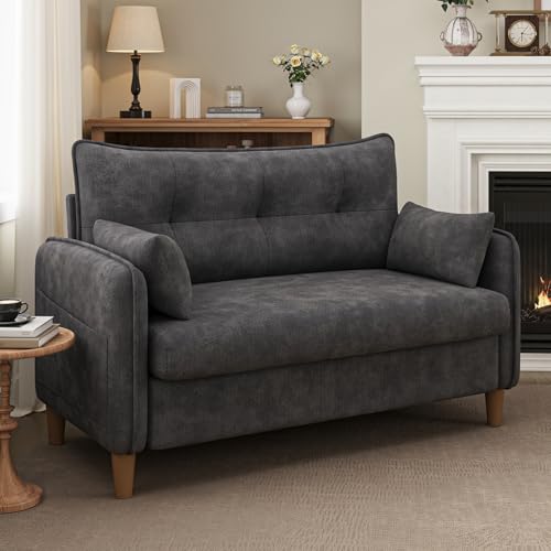 TROMIRY TROMIRY 50" Mini Loveseat Couch for Small Space | Tufted Love — Our recommended pick for most buyers