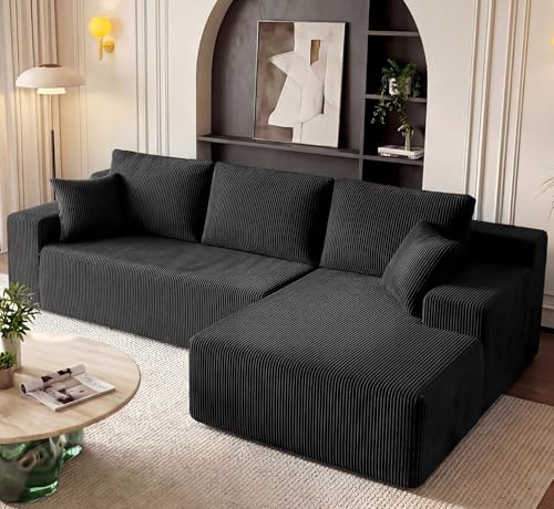 GRUSIGN GRUSIGN Cloud Sectional Boneless Couches for Living Room, Modu — Controls and everyday operation