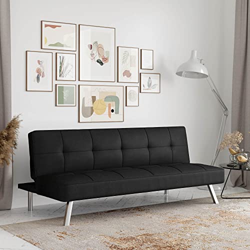 Serta Serta Rane Futon Sofa Bed 66.1", 3-in-1 Convertible Couch Sleep — Design and materials in detail