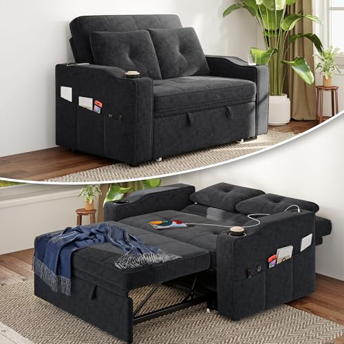 Real Relax Real Relax 3-in-1 Sleeper Loveseat Sofa Bed, Pull Out Couch — Key features at a glance