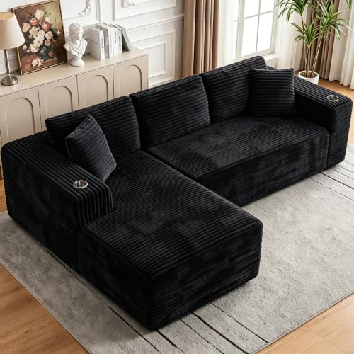 Shintenchi Cloud Sectional Boneless Couches for Living Room,Modular Se — Our recommended pick for most buyers
